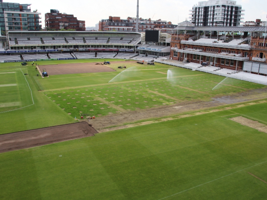 Lord's outfield post Olympics