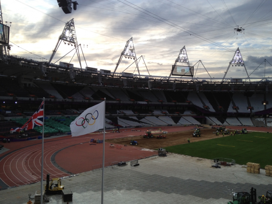 County Turf at the London 2012 Olympics
