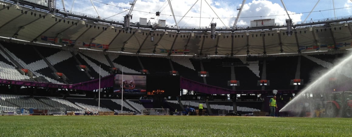 Official supplier of natural sports turf (Olympic Venues) London 2012